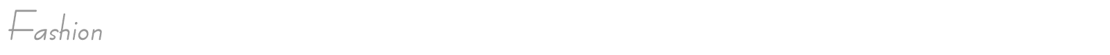 Fashion font preview